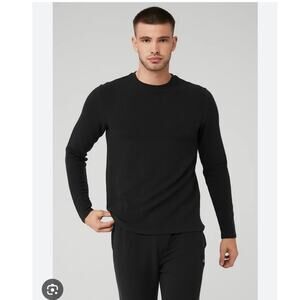 ALO Yoga Black Long Sleeve Tee
